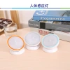 Cross-border exclusive night lights, led human body sensor lights, night lights, 3d bedroom staircase corridor light control wall lights, creative Specification image
